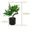 Small Fake Plants Artificial Potted Flower Plants for Home, Farmhouse, Outdoor, Office, Shelf, and Bathroom Decor